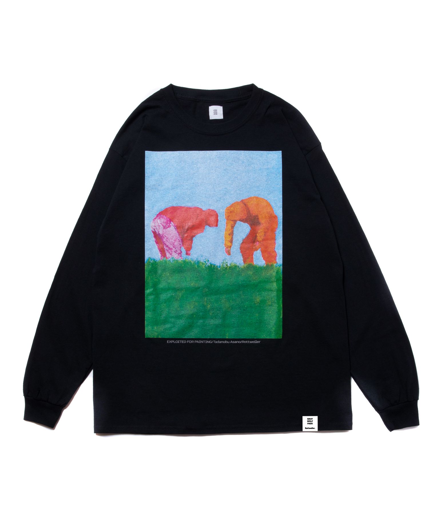 × Tadanobu Asano GARDENER LS TEE (BLACK) / 浅野忠信 コラボロンT (ガーデナー)