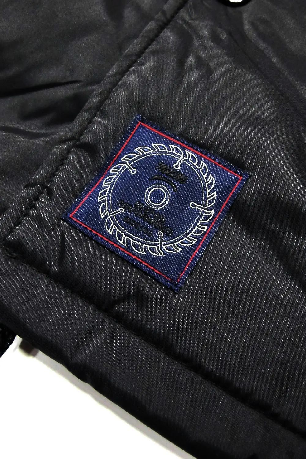 Coach Jacket (BLACK) / プリント コーチジャケット