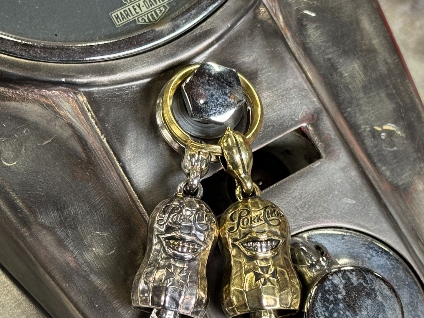 P’s Guardian Bell 2 (BRASS) / ピーナッツカンパニー コラボレーションキーホルダー