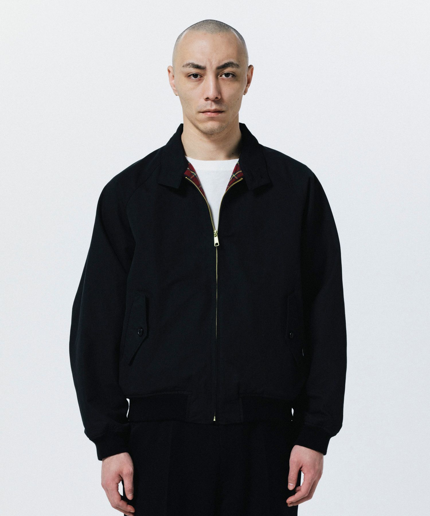 R9 DOG EAR JACKET (BLACK) / スイングトップ