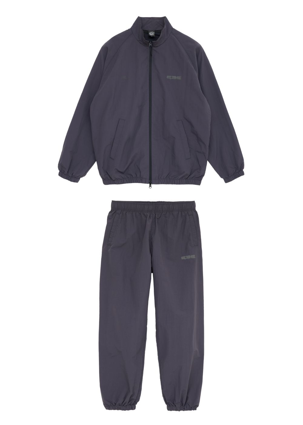 GDC CLASSICS Nylon Setup (CHARCOAL) / セットアップ トラック ジャケット & パンツ