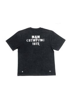FADE WASH TEE (FADE BLACK) / フェイド ウォッシュ Tシャツ