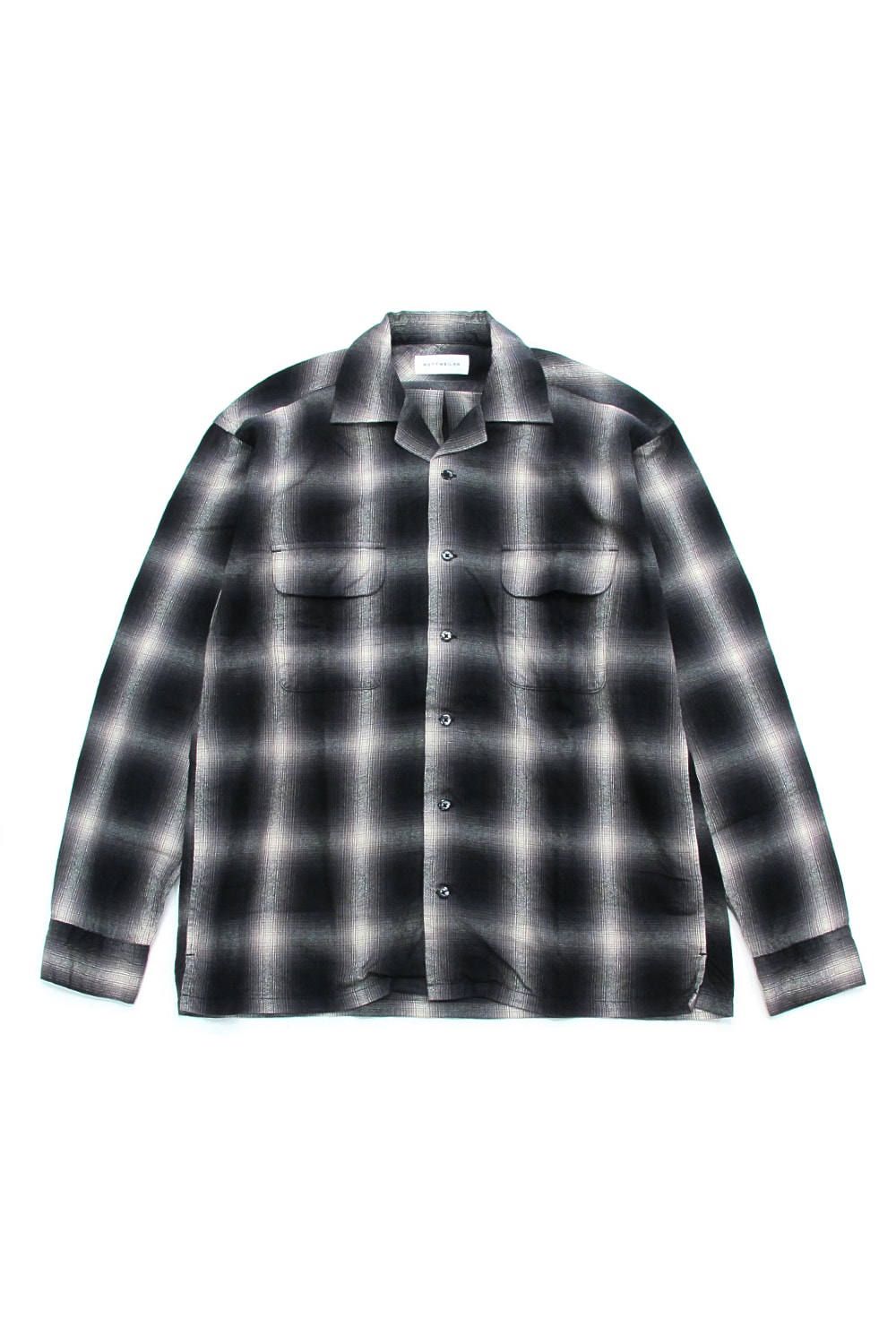 お待たせ致しました。/ ROTTWEILER-CHECK OPEN COLLAR LS SHIRT / 本日入荷。 | LOOPHOLE