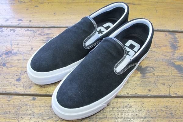 CONVERSE / ONE STAR CC SLIP ON OX SUEDE 入荷致しました。 | LOOPHOLE