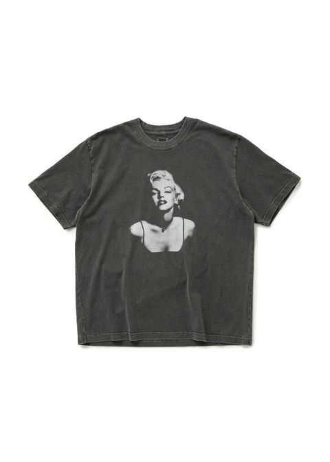 MONROE TEE (BLACK) / マリリンモンロー プリント Tシャツ