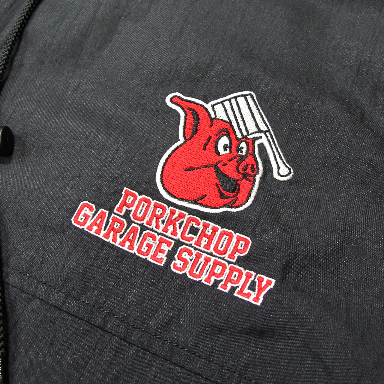 PORKCHOP/HOODED STADIUM JKT ポークチョップ M クリアランス売上