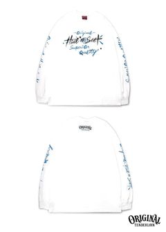 ×TENDERLOIN L/S TEE (WHITE) / テンダーロイン コラボロンT