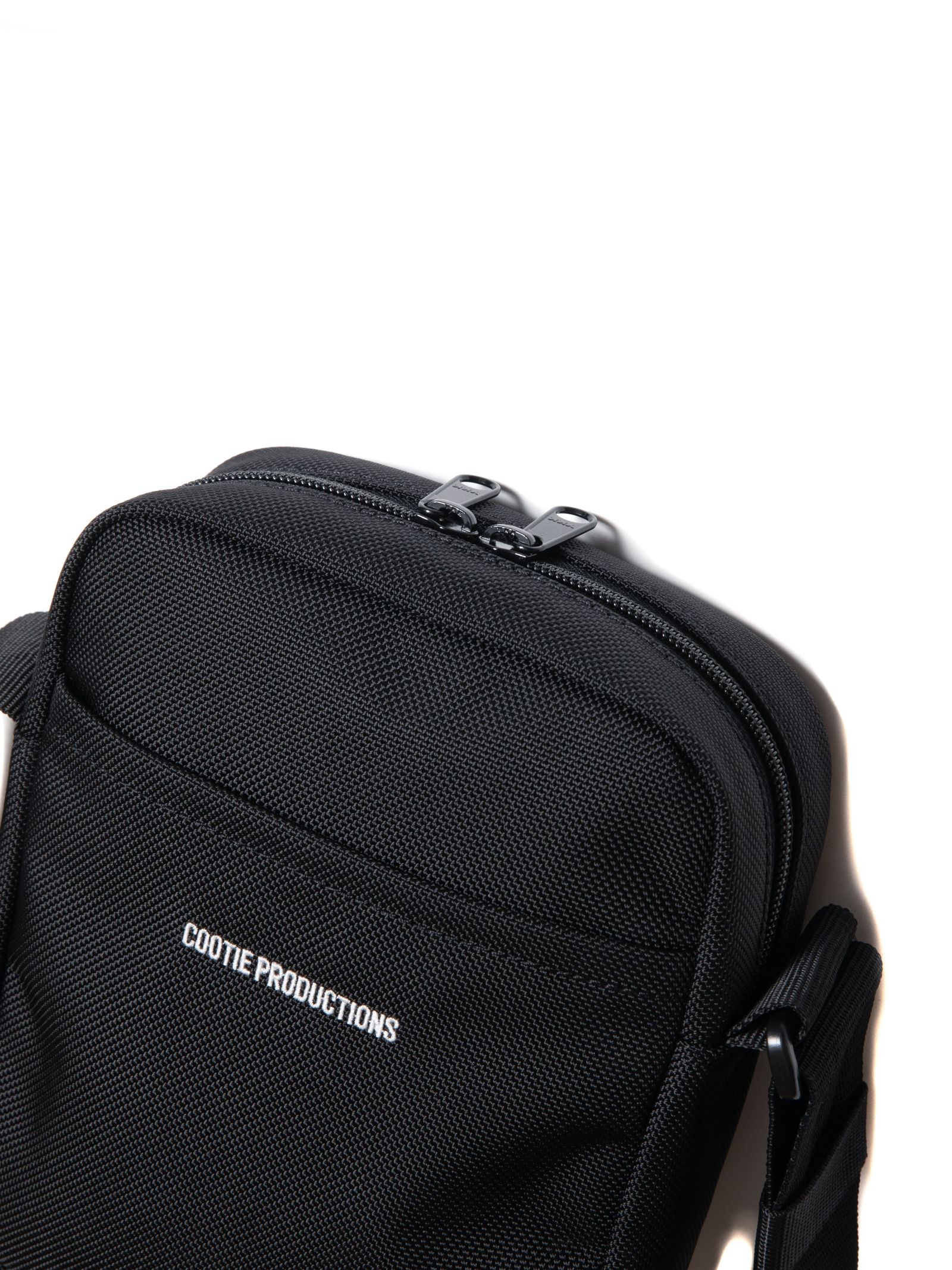 COOTIE PRODUCTIONS - Compact Shoulder Bag (BLACK) / コンパクト