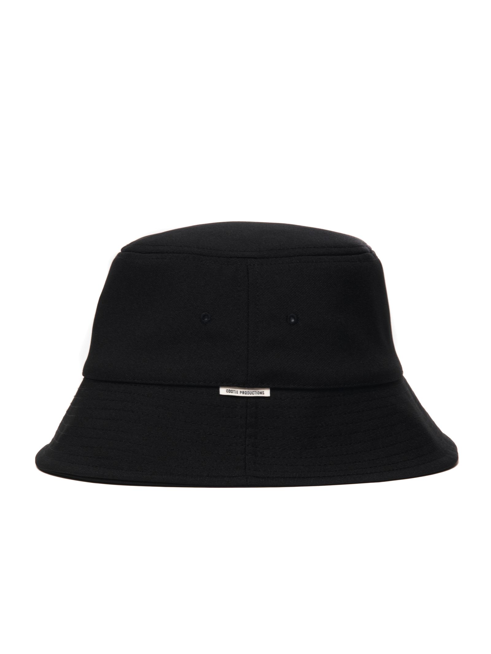 COOTIE PRODUCTIONS - POLYESTER OX BUCKET HAT (BLACK 