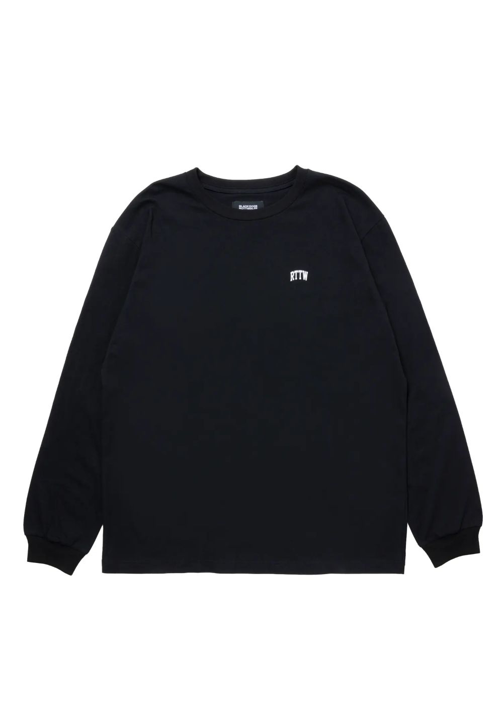 R9 LOGO LS TEE (BLACK) /  オリジナル ロゴプリント Tシャツ
