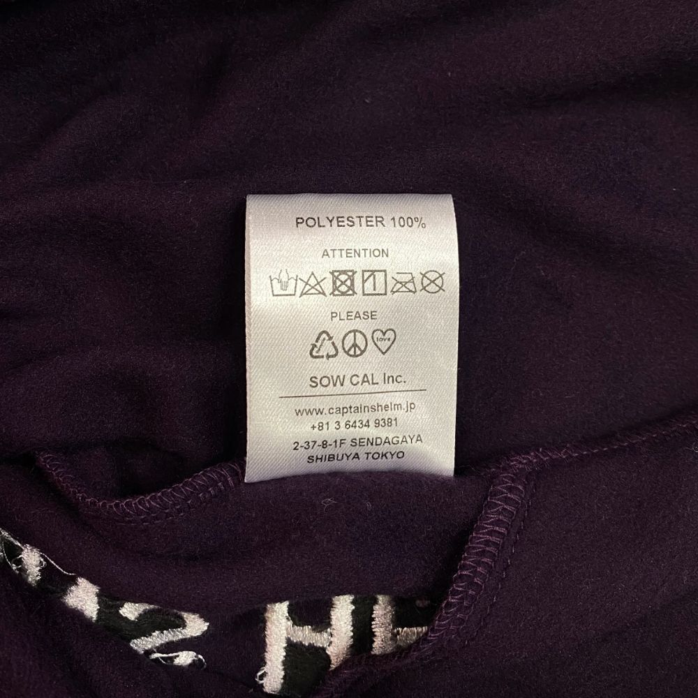 【ラスト1点】POLARTEC®︎ FLEECE PANTS (PURPLE) / オリジナル セットアップ フリースパンツ