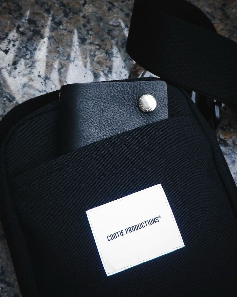 COOTIE PRODUCTIONS - Leather Trucker Wallet (BLACK) / レザー 