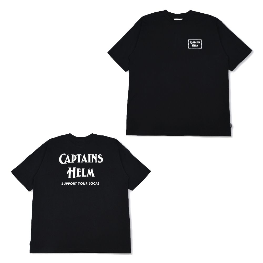 SYL LOGO SS TEE (BLACK) / ロゴ プリント Tシャツ