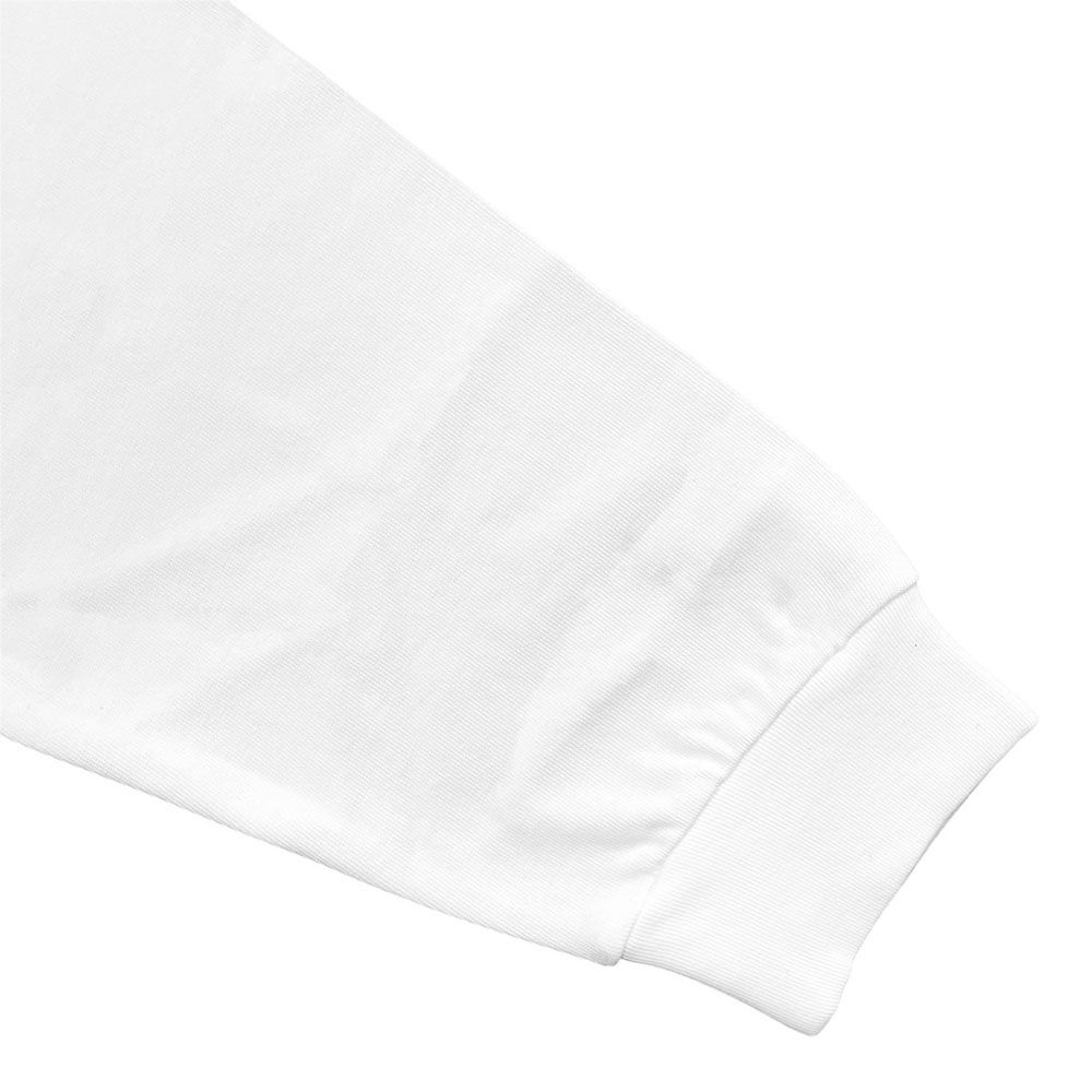 38 CAPTAINS LS TEE (WHITE) / オリジナル プリント ロンT