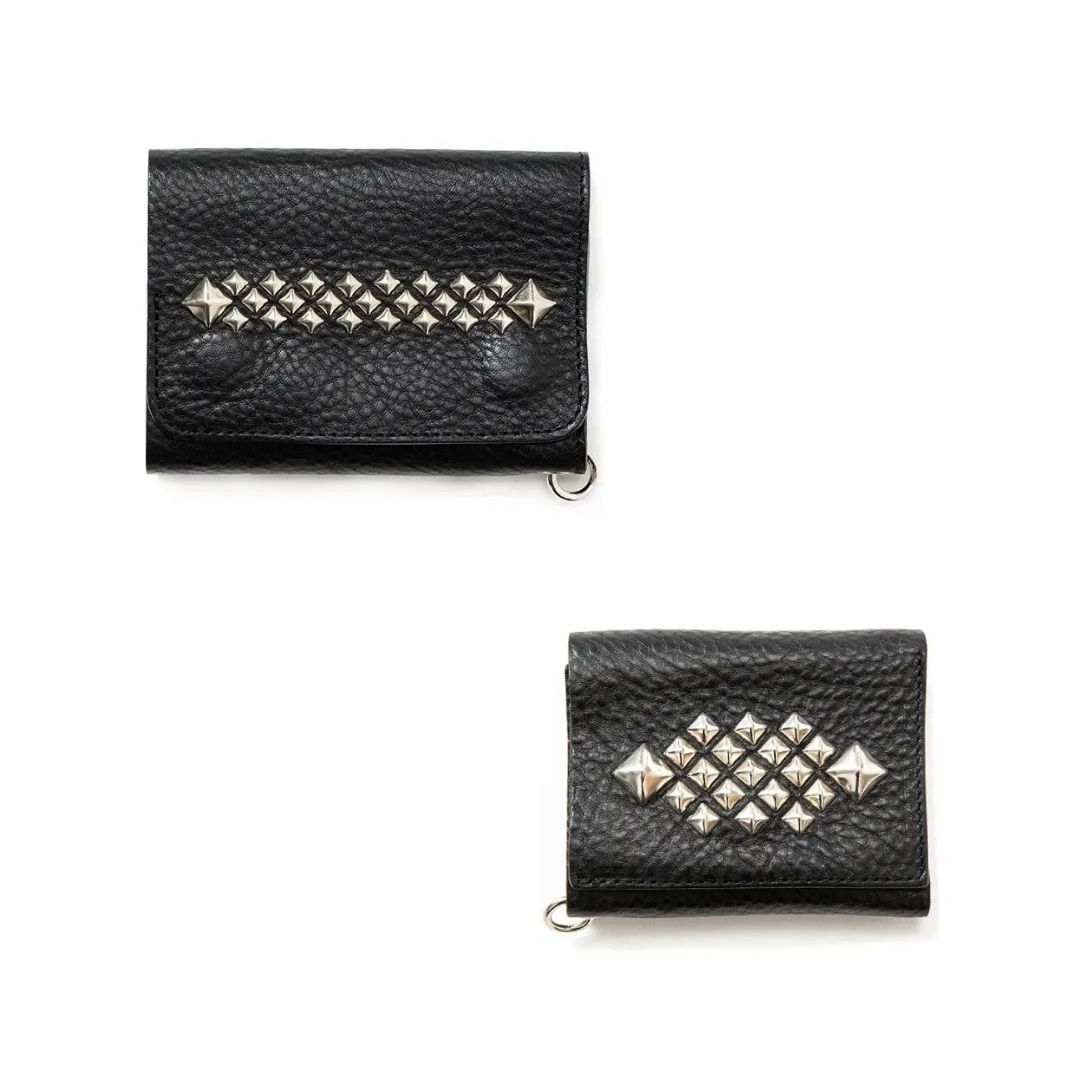 M*様 calee キャリー ウォレット　財布　レザー　スタッズ CALEE 新作販売告知 / 重厚且つ精巧な作りで人気のスタッズレザー