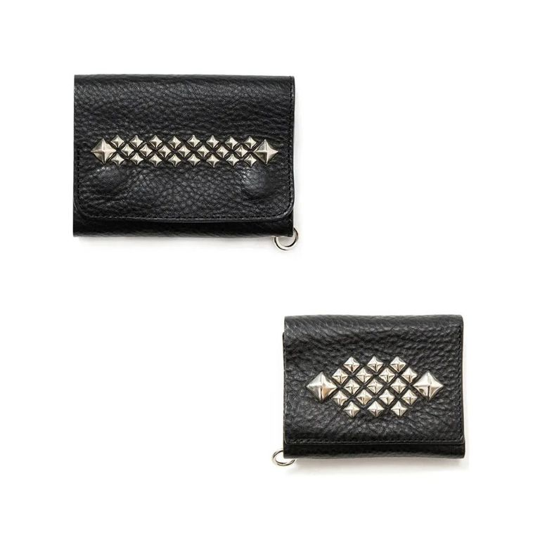 CALEE 新作販売告知 / 重厚且つ精巧な作りで人気のスタッズレザーウォレット。