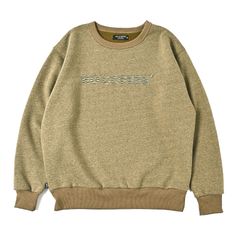 【ラスト1点】裏起毛クルーネック (KHAKI)