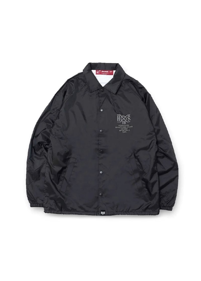 HIDE AND SEEK - HS×BH TEAM JACKET (BLACK/BANDANA) / バウンティー 