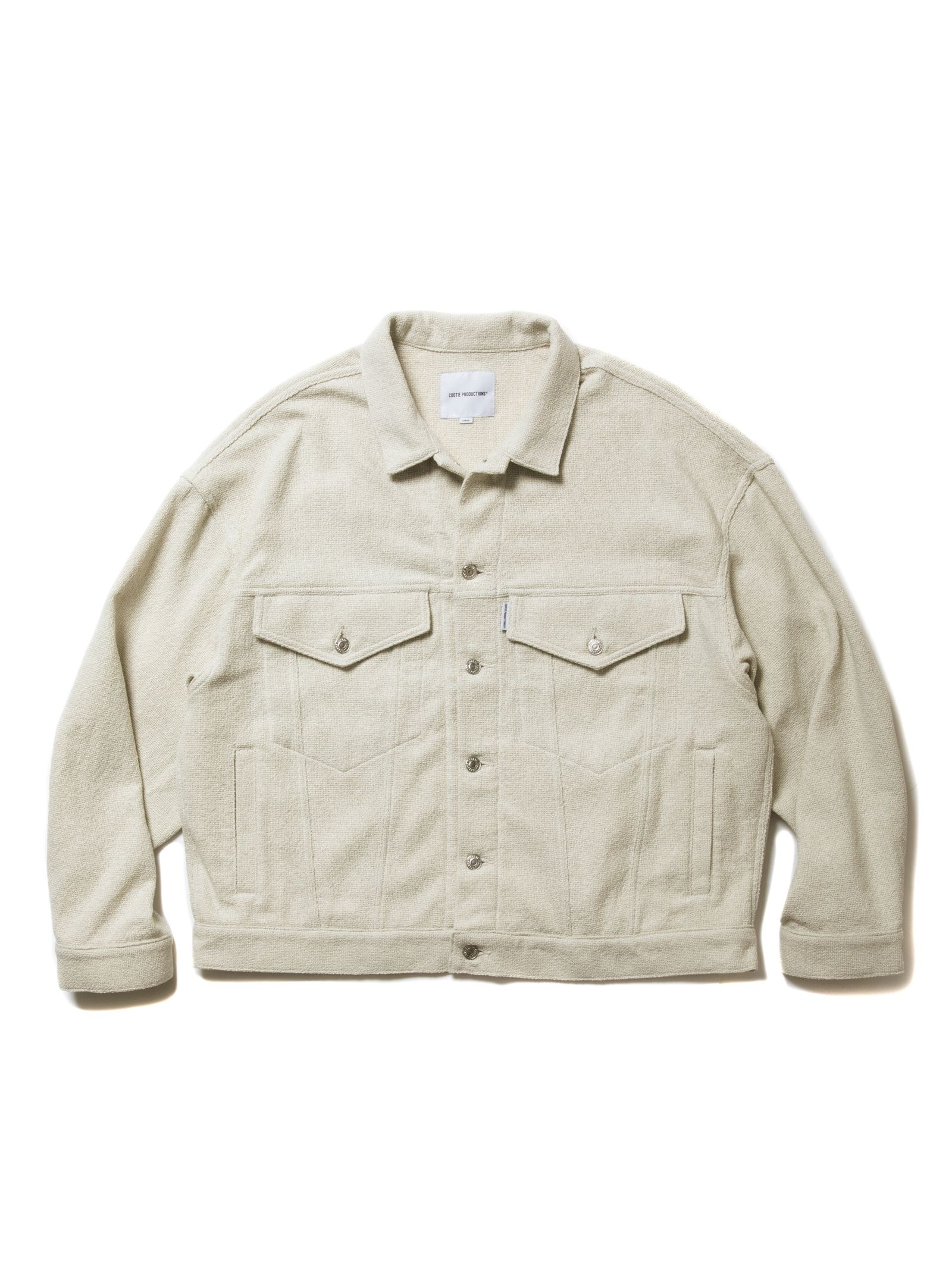 COOTIE PRODUCTIONS - N/C OX 3rd Type Jacket (OFF IVORY) / 3rd 