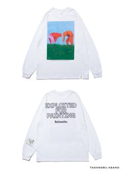 × Tadanobu Asano GARDENER LS TEE (WHITE) / 浅野忠信 コラボロンT (ガーデナー)