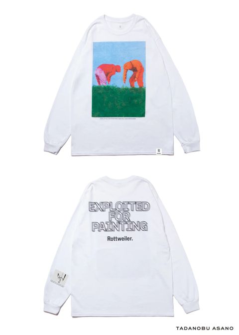 × Tadanobu Asano GARDENER LS TEE (WHITE) / 浅野忠信 コラボロンT (ガーデナー)