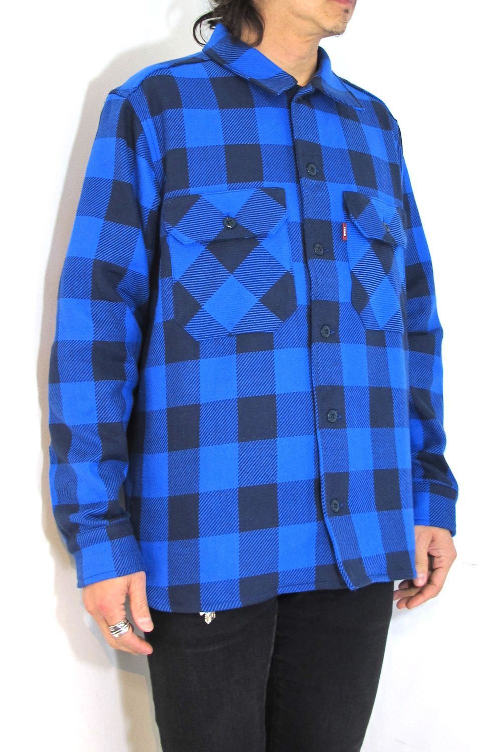 鮮やかな色味が目を惹くHIDEANDSEEK / CHECK CPO JACKET。 | LOOPHOLE