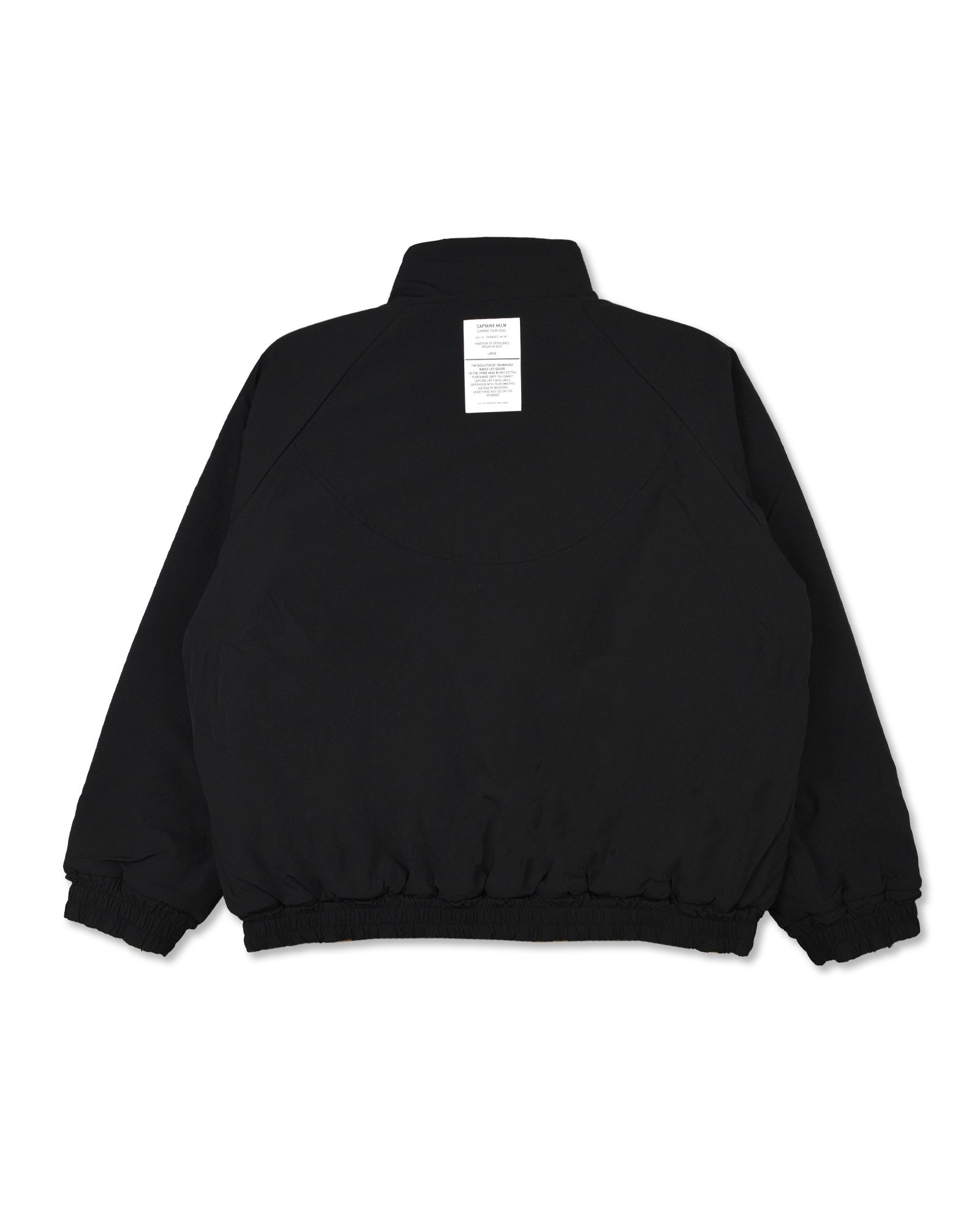 REVERSIBLE FLEECE JACKET (BLACK×LEOPARD) / リバーシブル フリース ジャケット