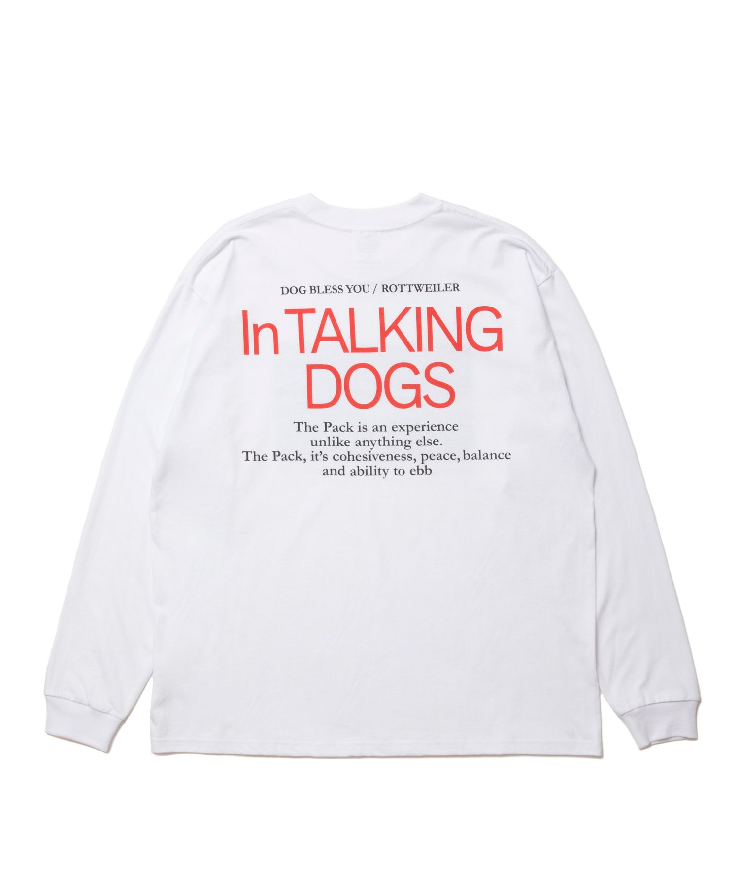 CAL NIGHT LS PHOTO TEE (WHITE) / フォト プリント Tシャツ