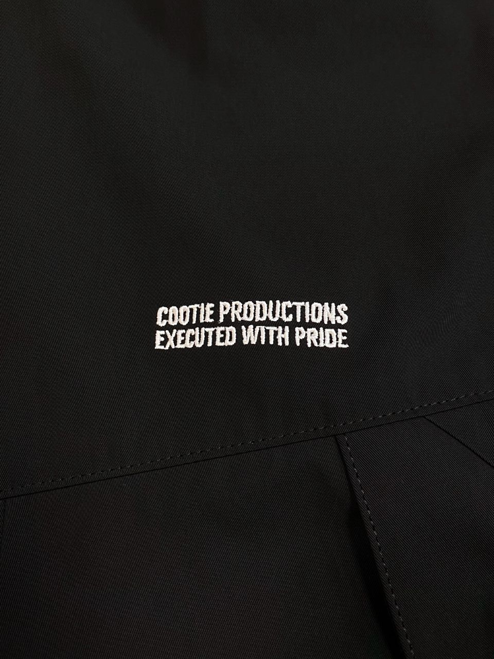COOTIE PRODUCTIONS - Raza Track Jacket (BLACK) / ポリエステル
