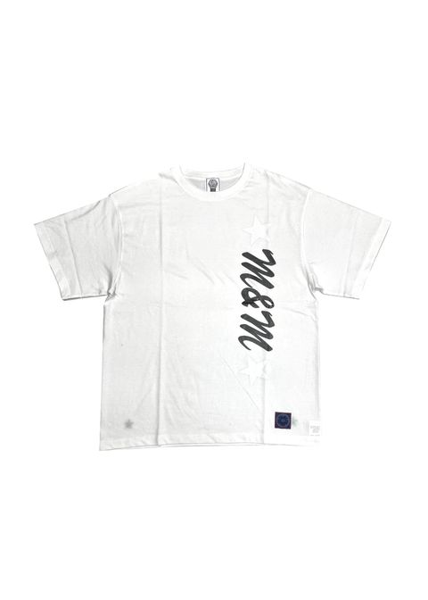 PRINT TEE (WHITE) / ロゴ プリント Tシャツ