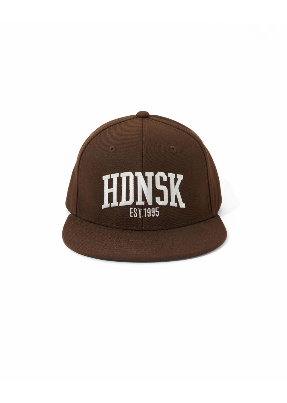 College Baseball CAP (BROWN) / 刺繍ロゴ ベースボールキャップ
