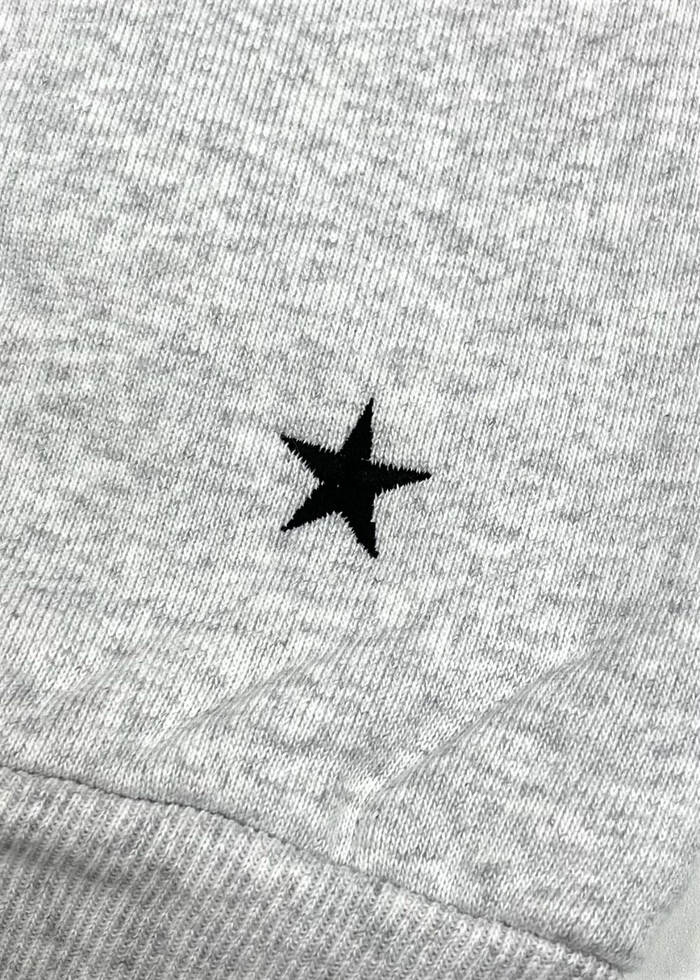 Logo Heavy Hoodie (ASH) / プリント スウェット パーカー