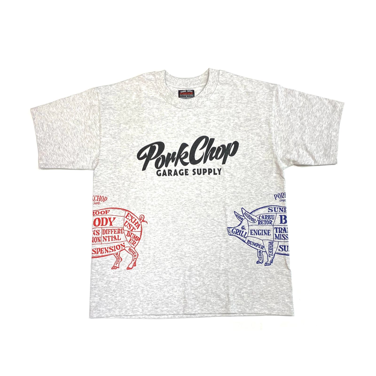 MULTI LOGOS TEE 2025 (GRAY) / マルチロゴ S/S Tシャツ