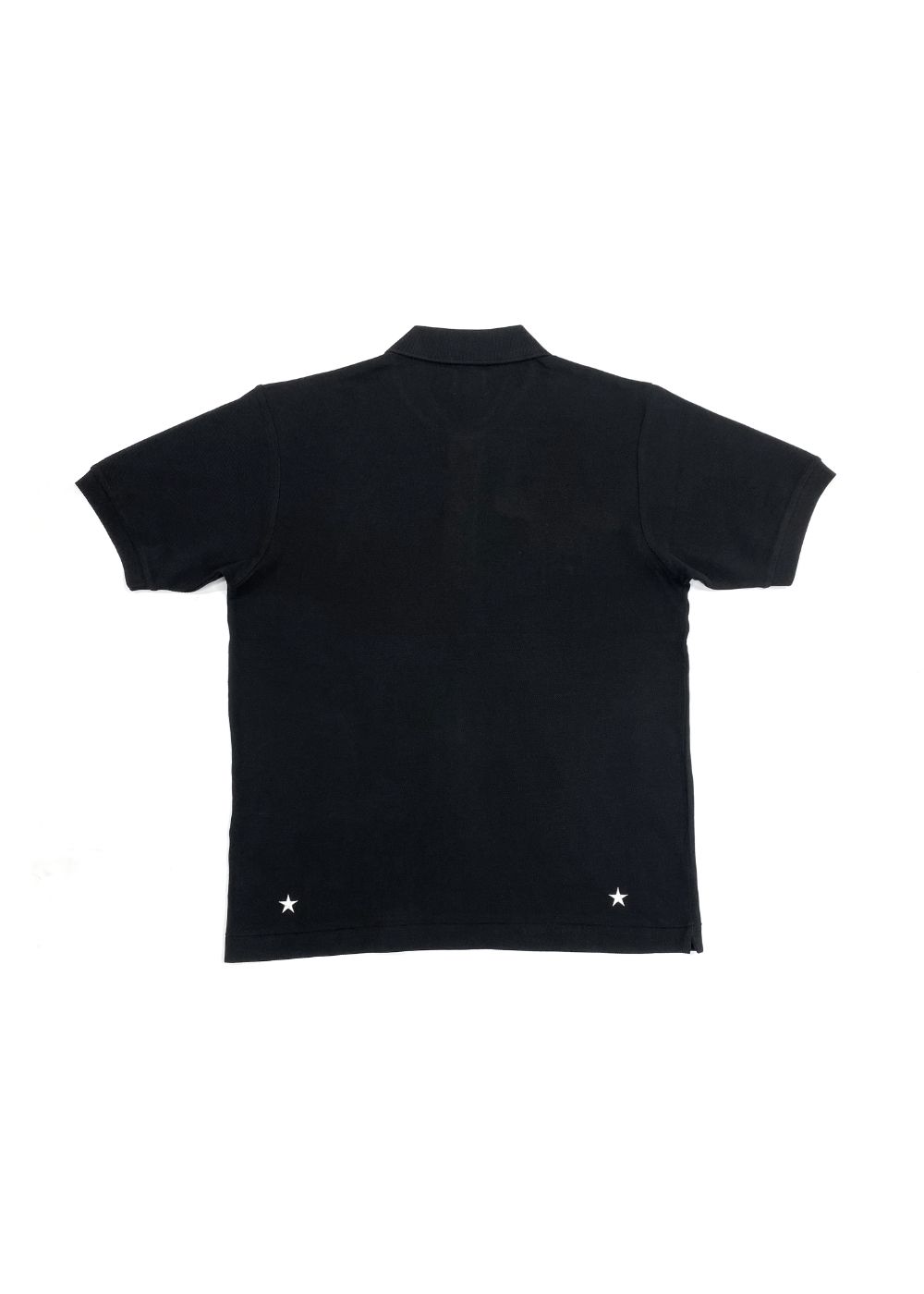 【ラスト1点】POLO SHIRT (BLACK) / ロゴ刺繍 ポロシャツ