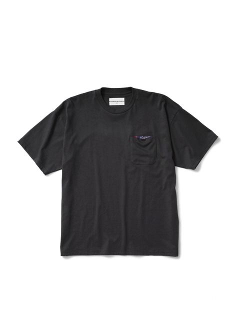 【ラスト1点】BANDANA TEE (BLACK) / バンダナ ポケット Tシャツ