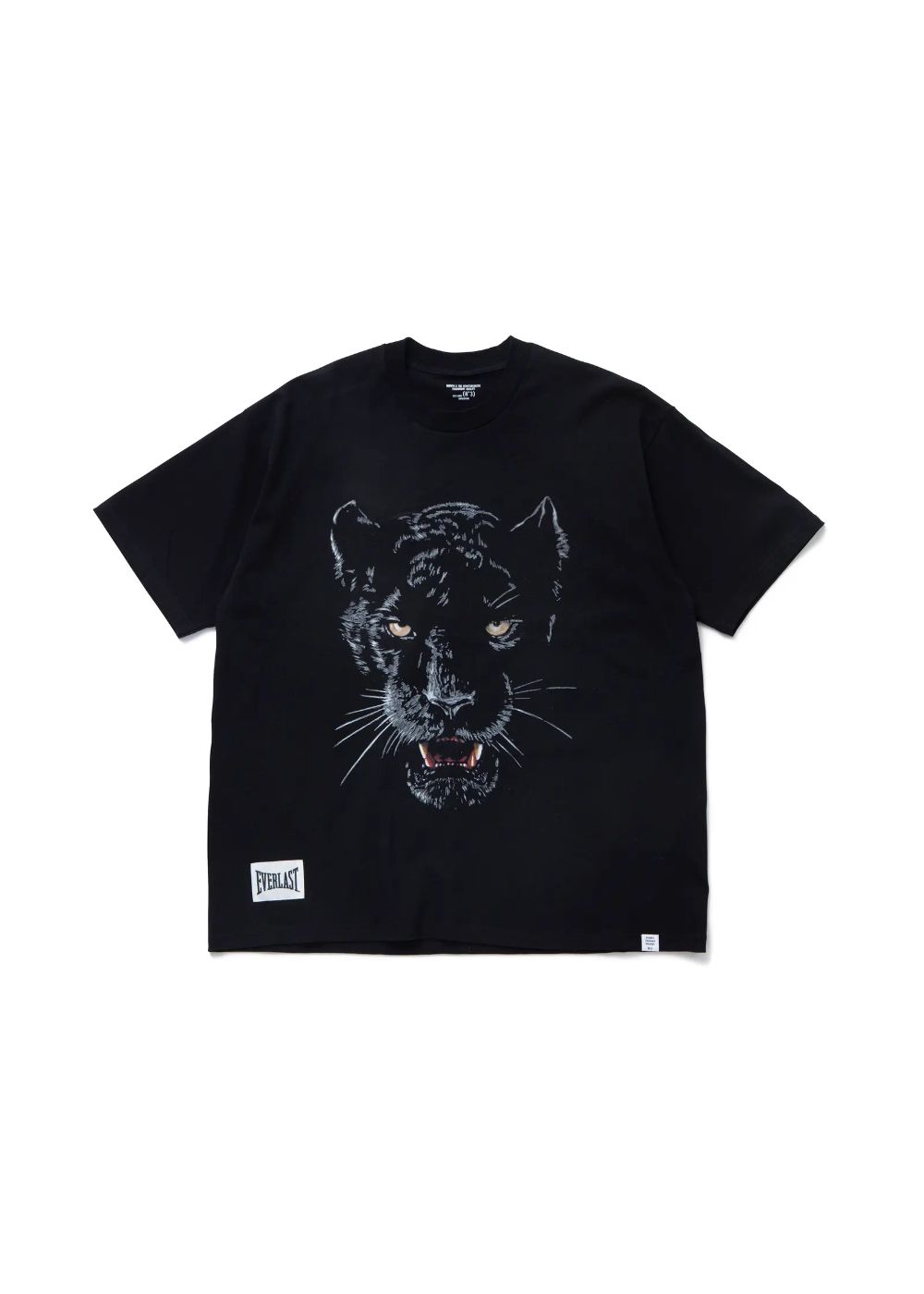 EVERLAST Ex.S/S PRINT TEE "CHADWICK" (BLACK) / エバーラスト コラボ Tシャツ