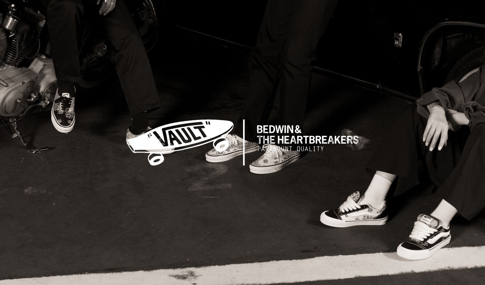 VALUT by VANS × BEDWIN & THE HEARTBREAKERS COLLABORATION SERIES