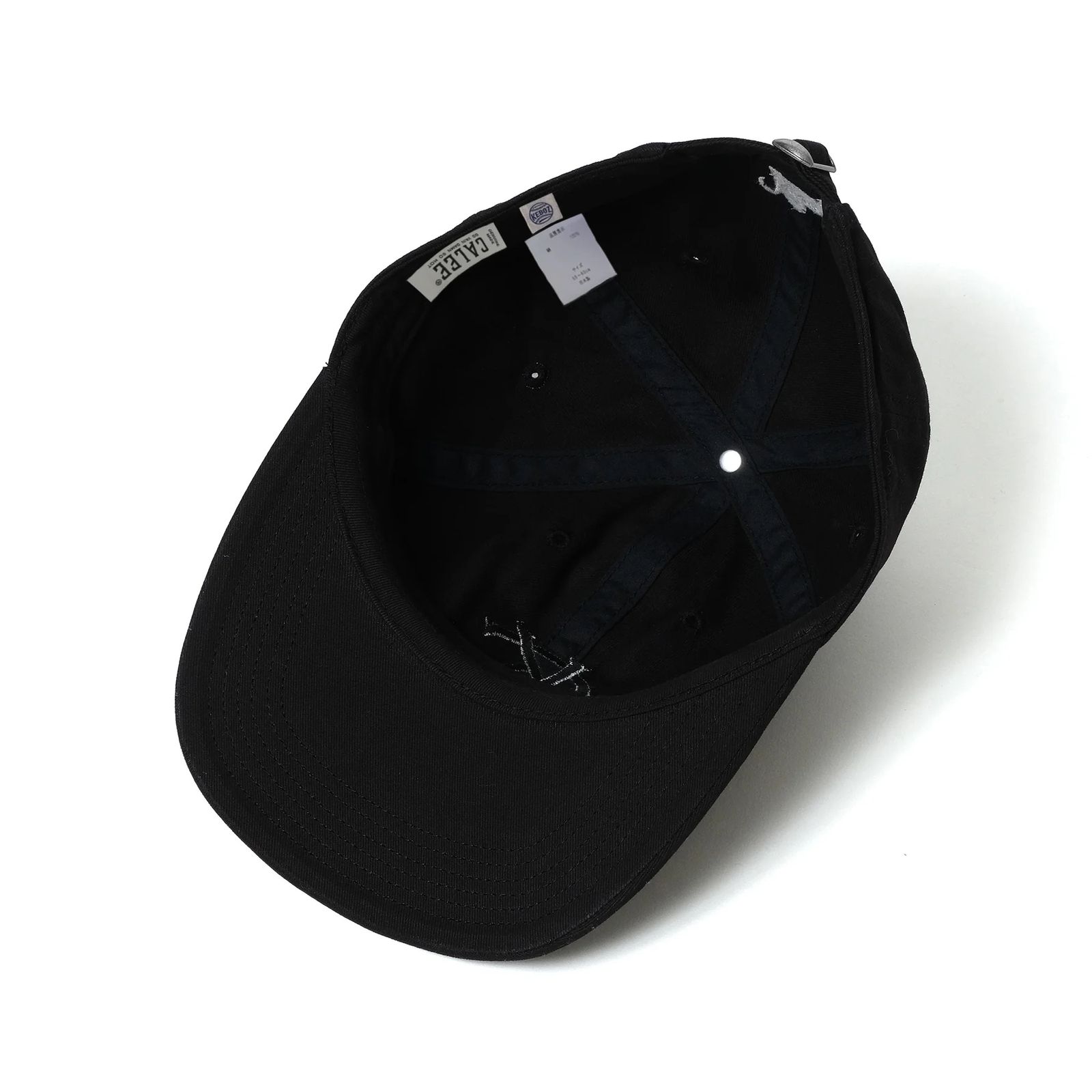 CALEE - × KEBOZ CAP (BLACK) / ケボズ コラボ ベースボール