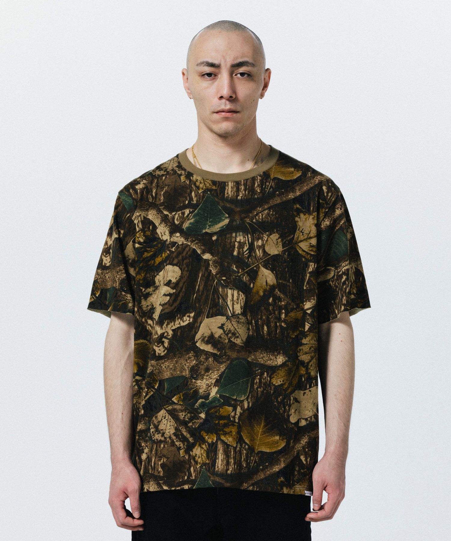 R9 CAMO TEE (CAMO) / カモフラージュ 総柄 Tシャツ