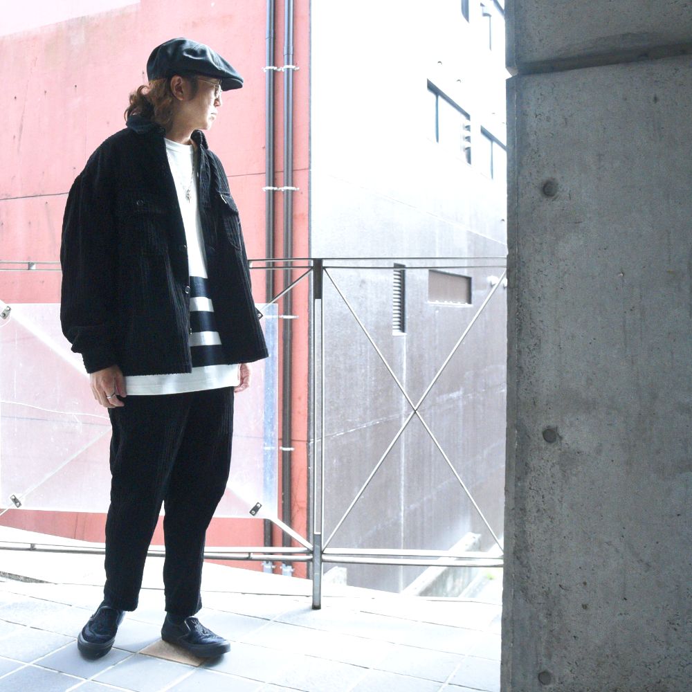 トレンドの太畝コーデュロイを 今 のシルエットに落とし込んだcootieネオトラディショナル 1009 Loophole