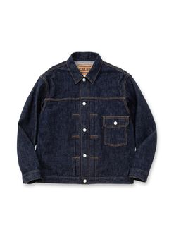 1st TYPE DENIM JACKET (INDIGO BLUE) / 1st タイプ デニム ジャケット