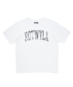 R9 ROTWYLA TEE (WHITE) / カレッジロゴ プリント オリジナル Tシャツ