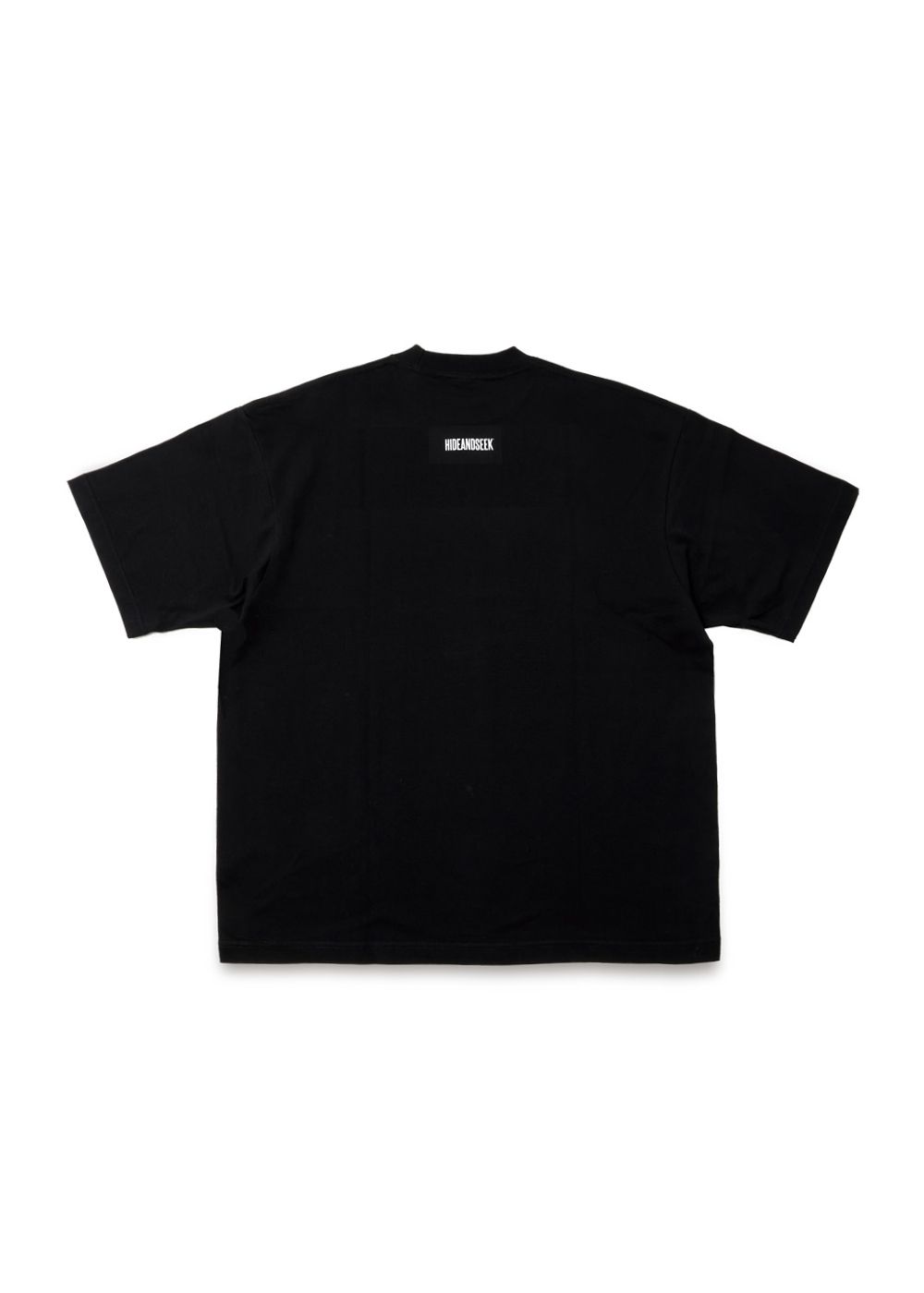 HAS Logo S/S Tee (BigSilhouette) (BLACK) / ヘビーオンス ワイド Tシャツ