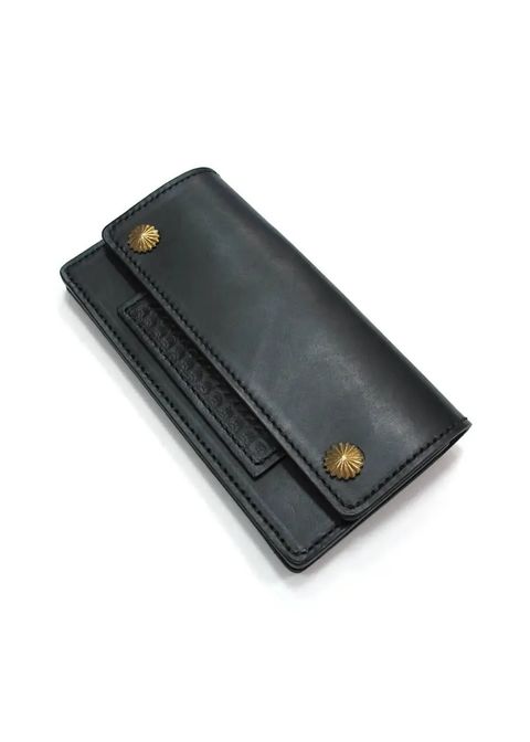LEATHER WALLET TYPE A (BLACK) / ポーター&ビンゴブラザーズ コラボレザーウォレット