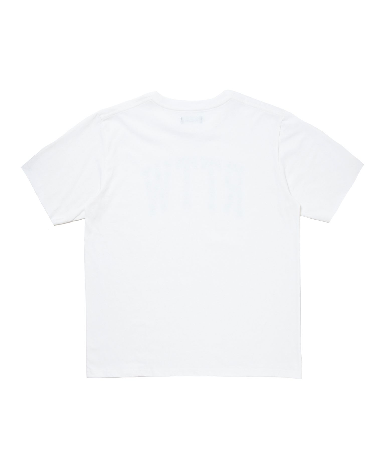 R9 RTTW TEE (WHITE) / カレッジロゴ プリント オリジナル Tシャツ