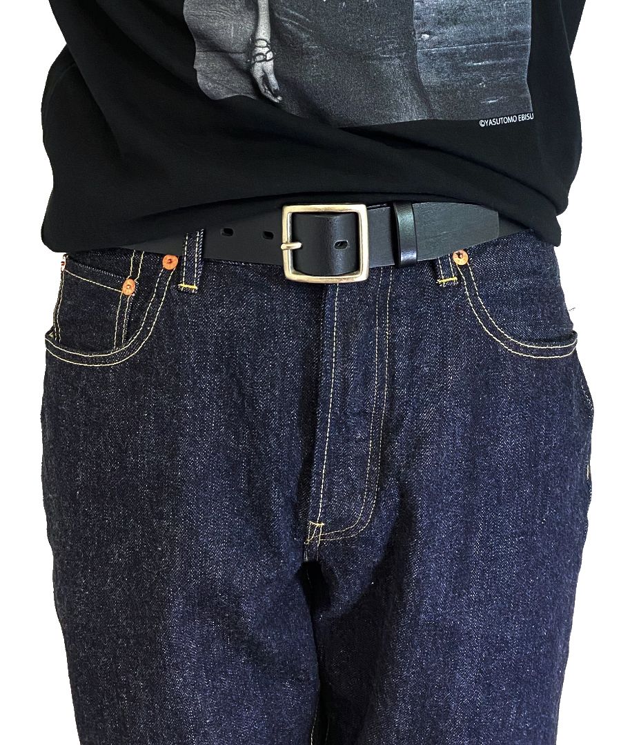 Leather Officer Belt  / レザー オフィサー ベルト