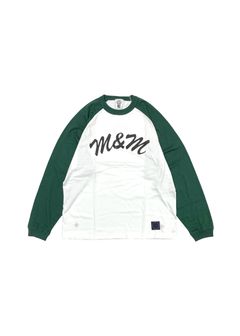 【ラスト1点】Logo Raglan L/S Tee (IVY GREEN) / ラグラン ロングスリーブ Tシャツ