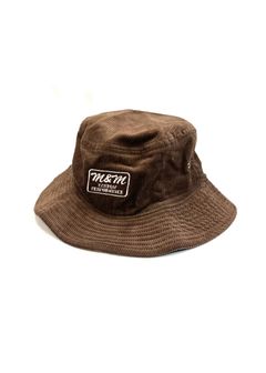 CORDUROY BUCKET HAT (BROWN) / コーデュロイ バケット ハット