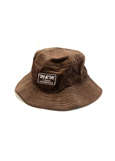 CORDUROY BUCKET HAT (BROWN) / コーデュロイ バケット ハット