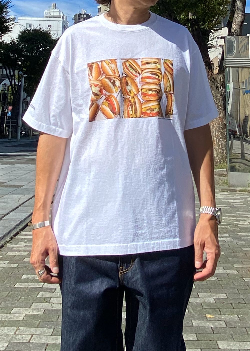 Terry Richardson×STEI-lo “In-n-Out” Tee  (WHITE) / ×スティーロ×テリー・リチャードソン コラボ フォト Tシャツ